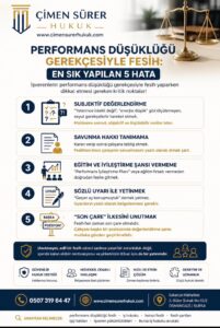 performans düşüklüğü işten çıkarılma