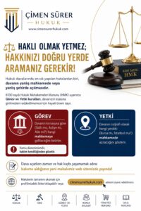 hangi dava hangi mahmekemede açılır