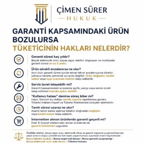 garantili ürün bozulursa