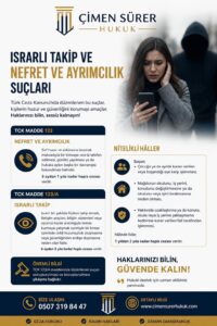 ısrarlı takip suçu